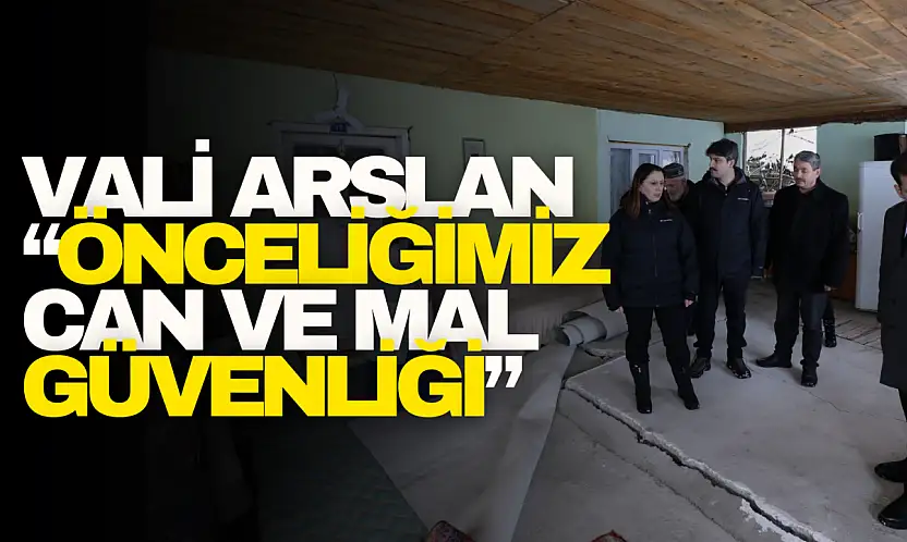 Vali Arslan Karla Mücadeleyi Sahada İnceledi