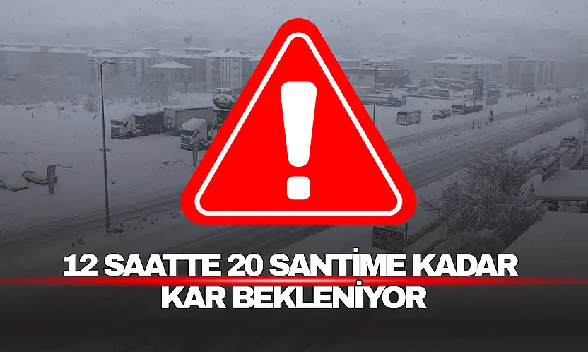 Valilikten Kar Uyarısı