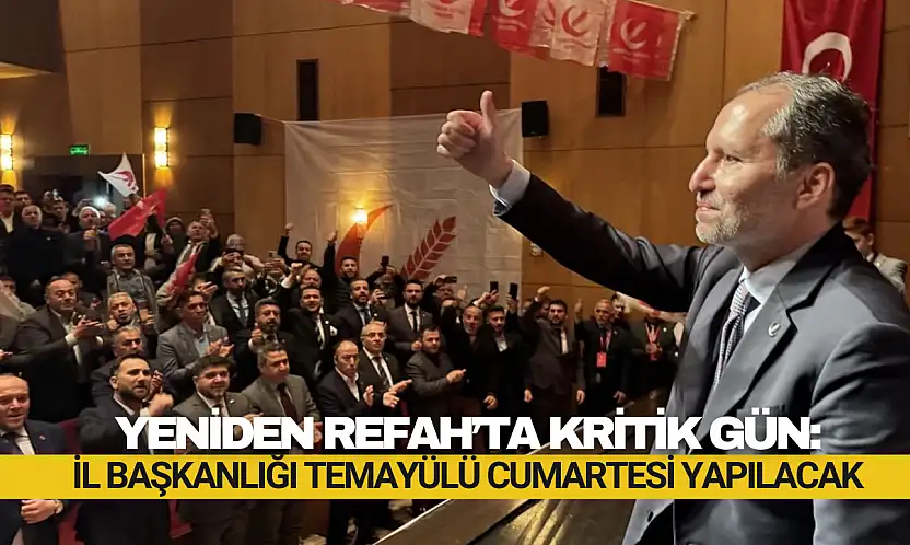 Yeniden Refah'ta Bartın İçin Kritik Gün