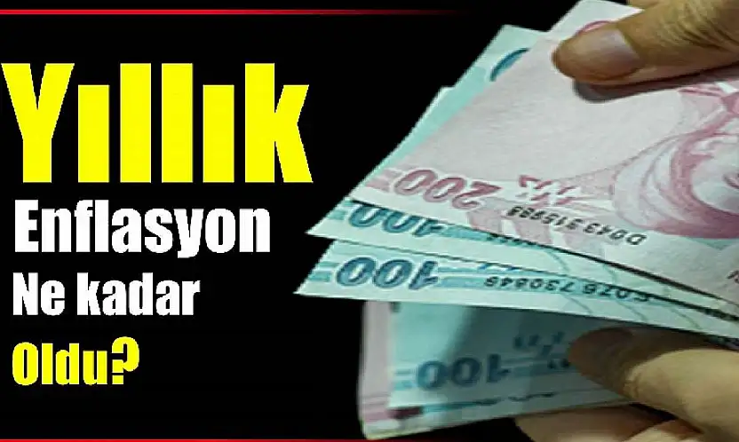 Yıllık enflasyon açıklandı