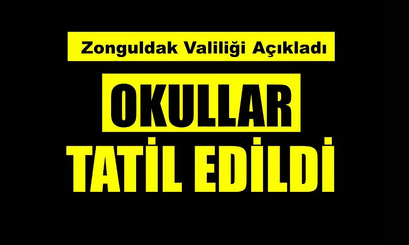 Zonguldak tatil etti Bartın'da ne olacak?