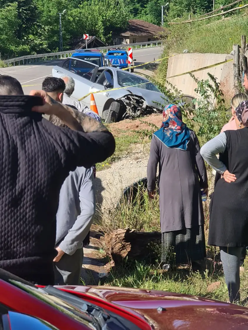 Bayrama gelen aile kaza yaptı 3 ölü