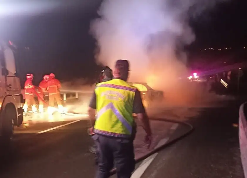 Trafik kazası 2 si ağır 3 yaralı
