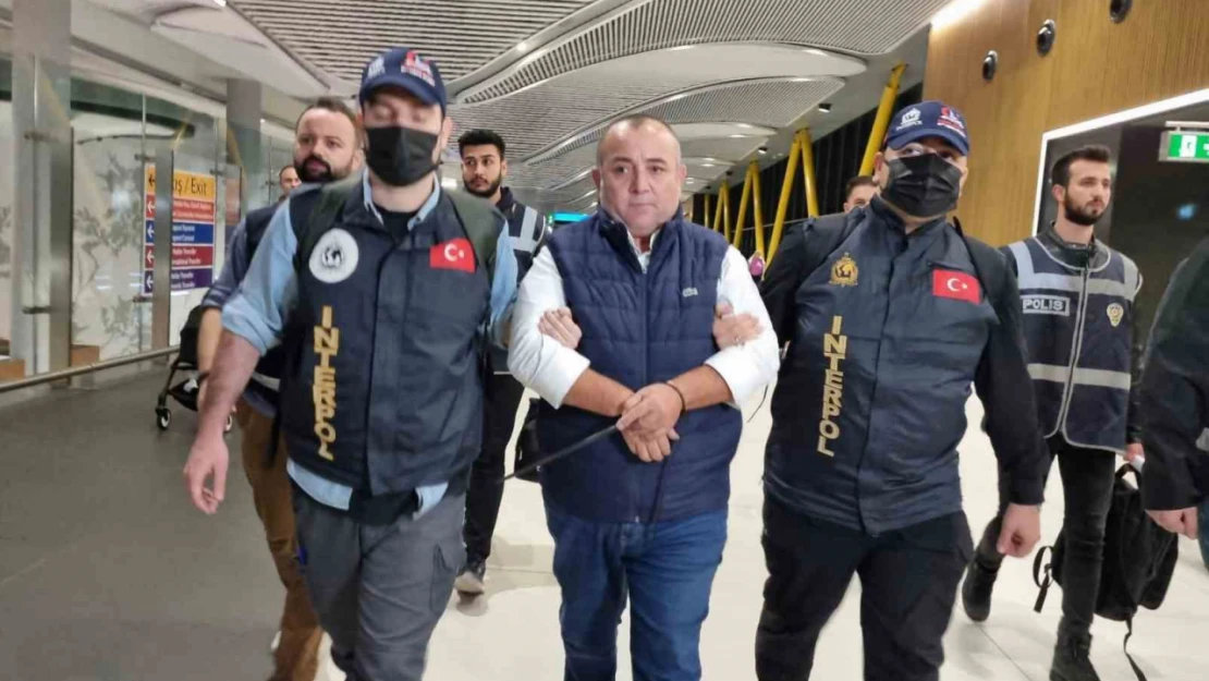 'Tosuncuk' lakaplı Mehmet Aydın'ın sağ kolu Osman Naim Kaya Türkiye'ye getirildi