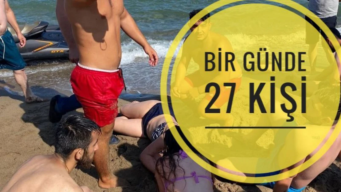 1 günde 27 kişi