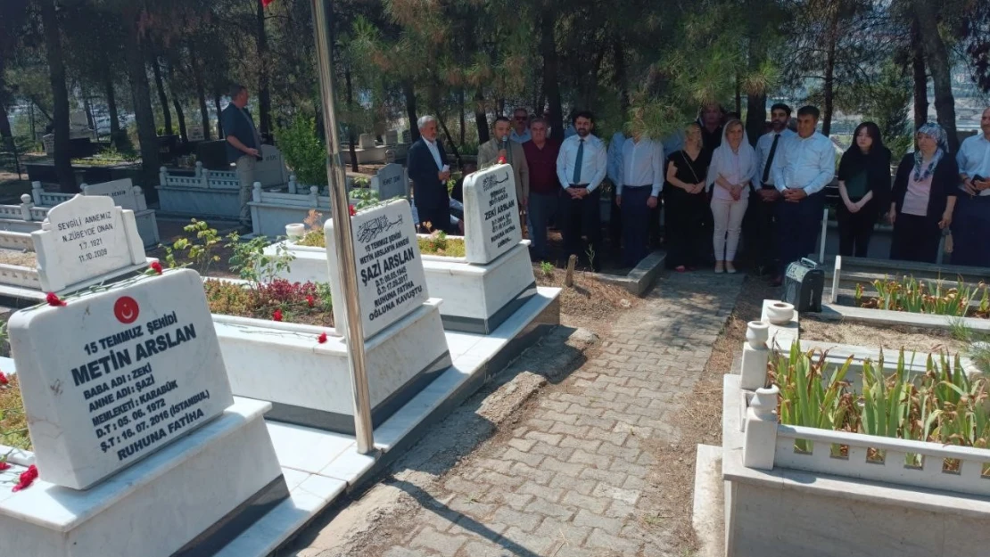 15 Temmuz şehidi Arslan dualarla anıldı