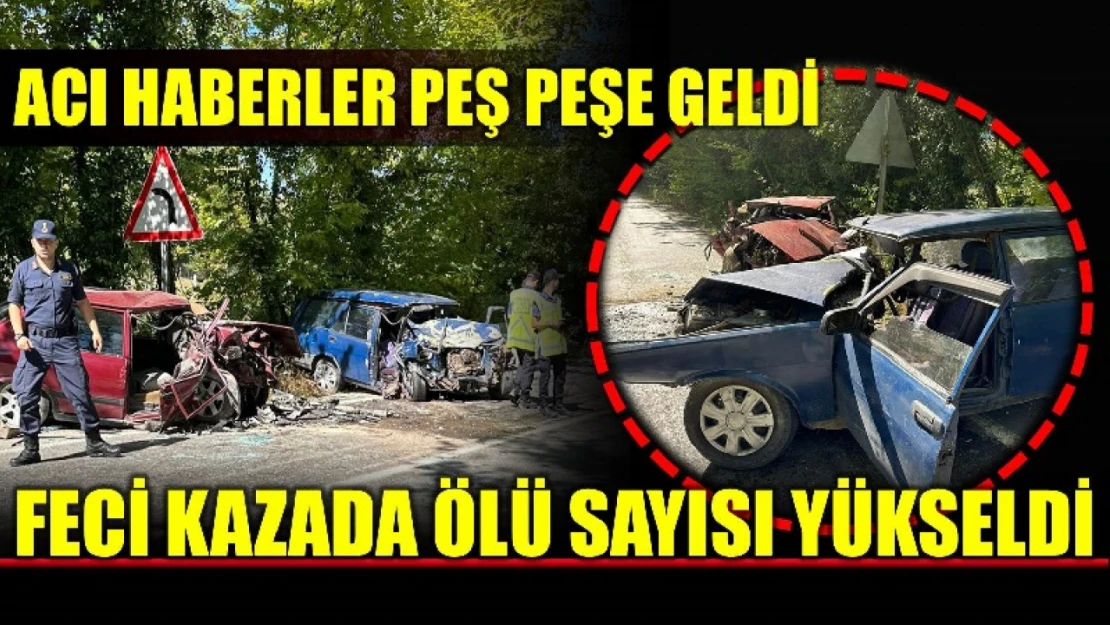 Acı haberler peş peşe geldi