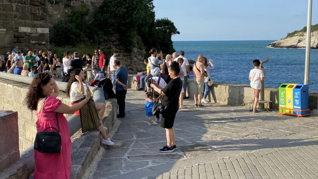 Amasra'da bayram yoğunluğu