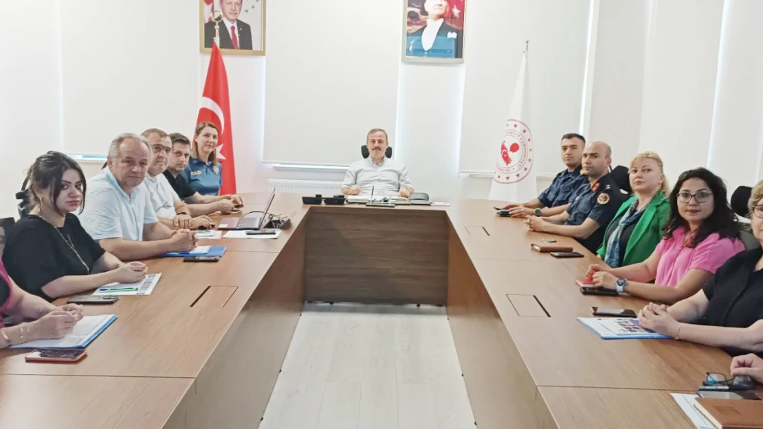 Amasra İlçe Şube Başkanları toplantısı yapıldı