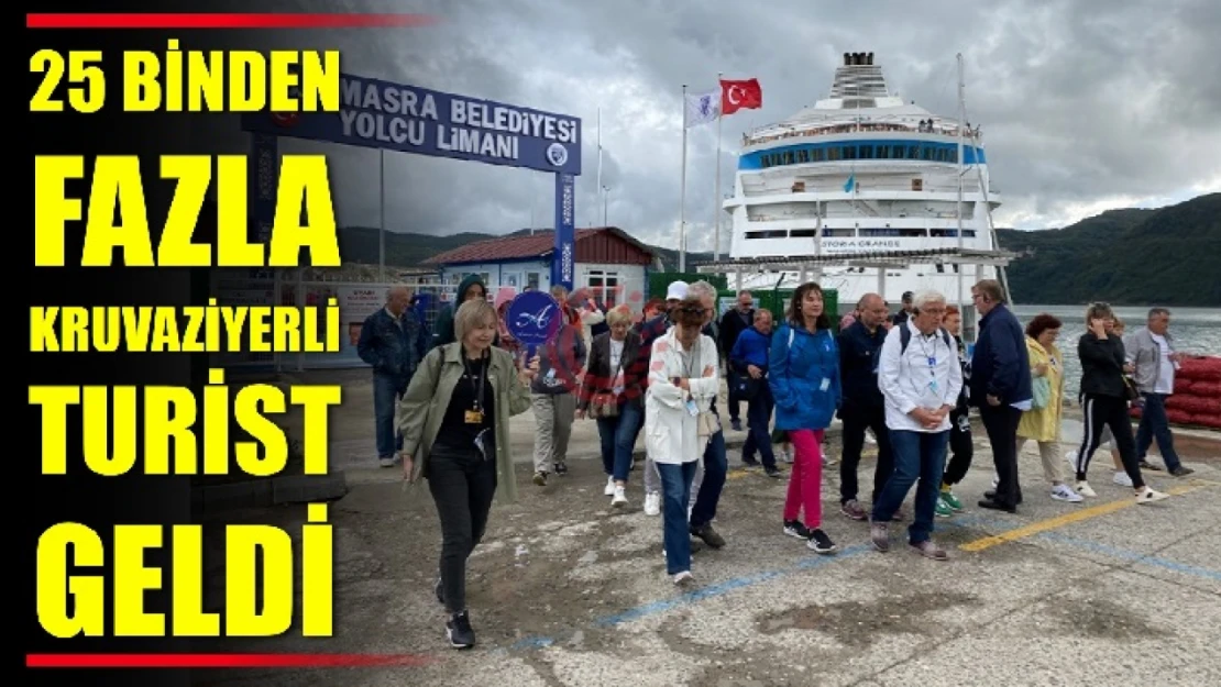 Amasra Kruvaziyer ile 25 binden fazla turisti ağırladı