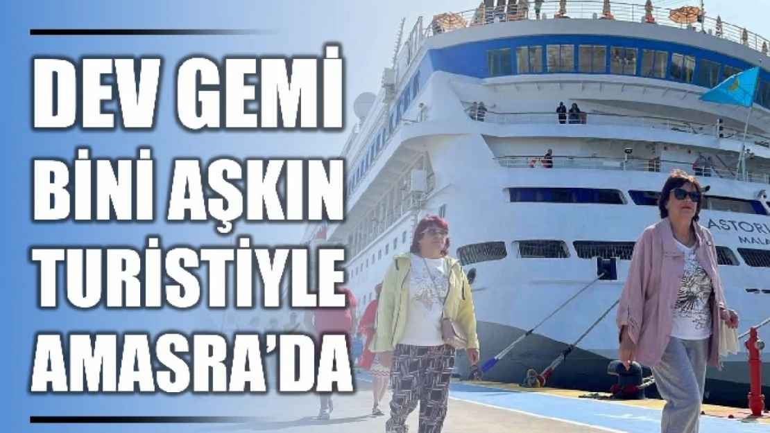 Amasra'ya demirledi