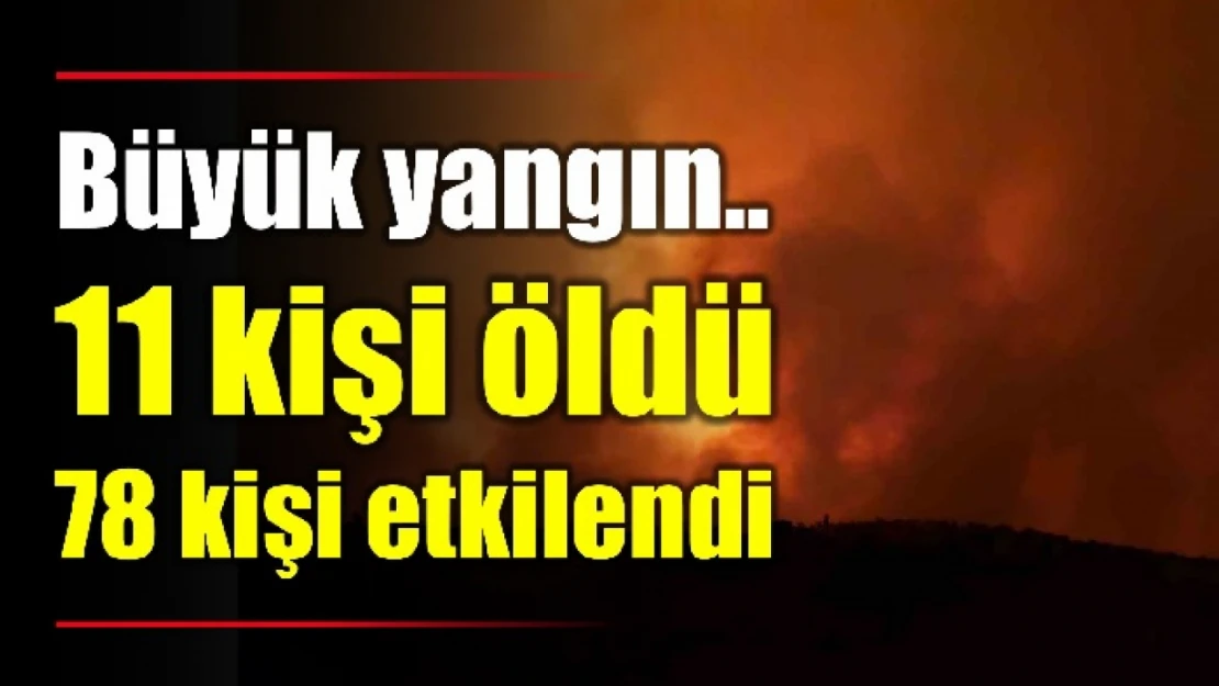 Anız yangını can aldı