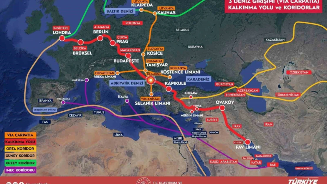 Bakan Uraloğlu: 'Otoyol ile Ortadoğu'daki ticaret yolları Türkiye üzerinden bütün Avrupa'ya bağlanacak'