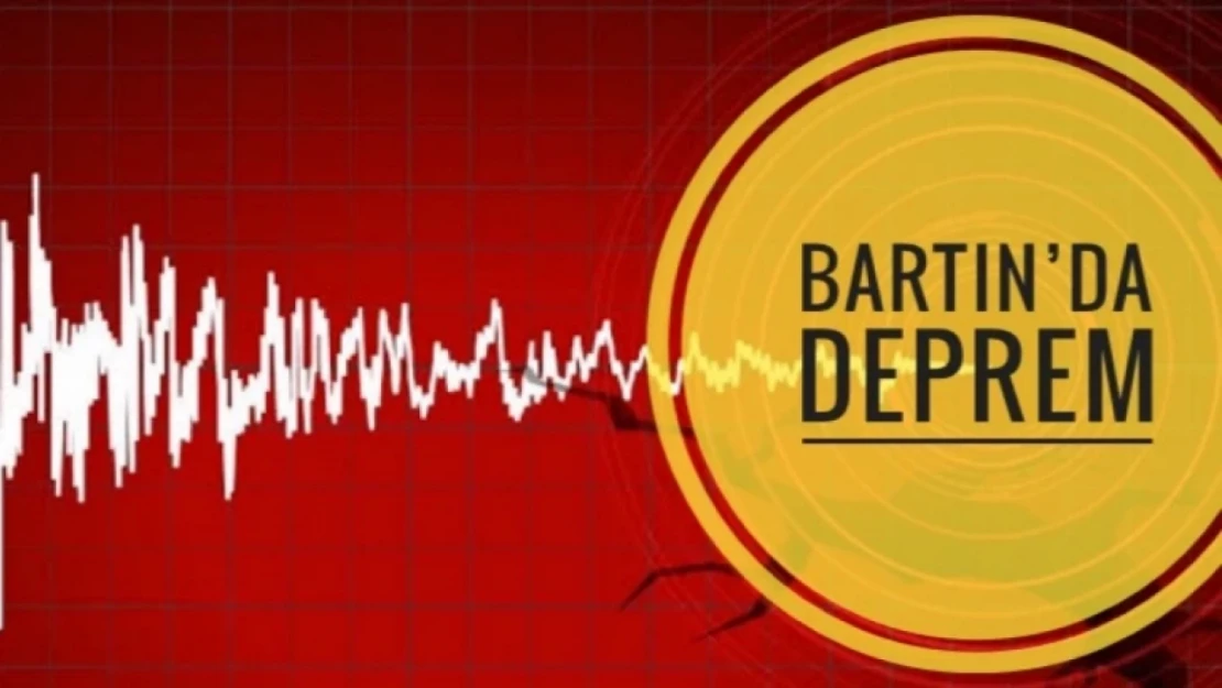 Bartın'da deprem