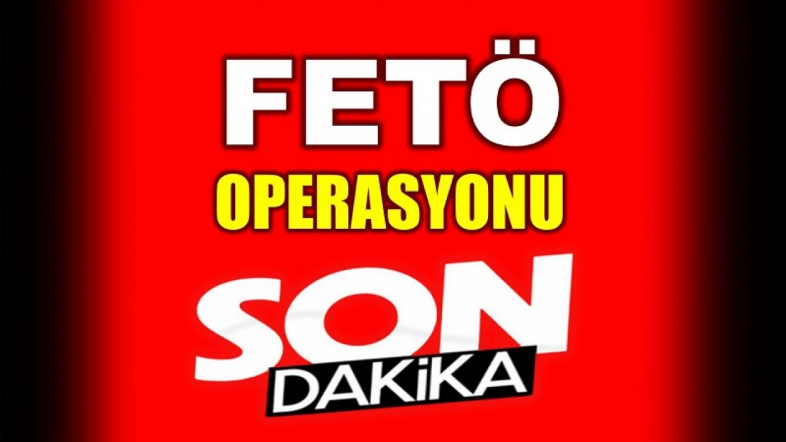 Bartın'da FETÖ operasyonu