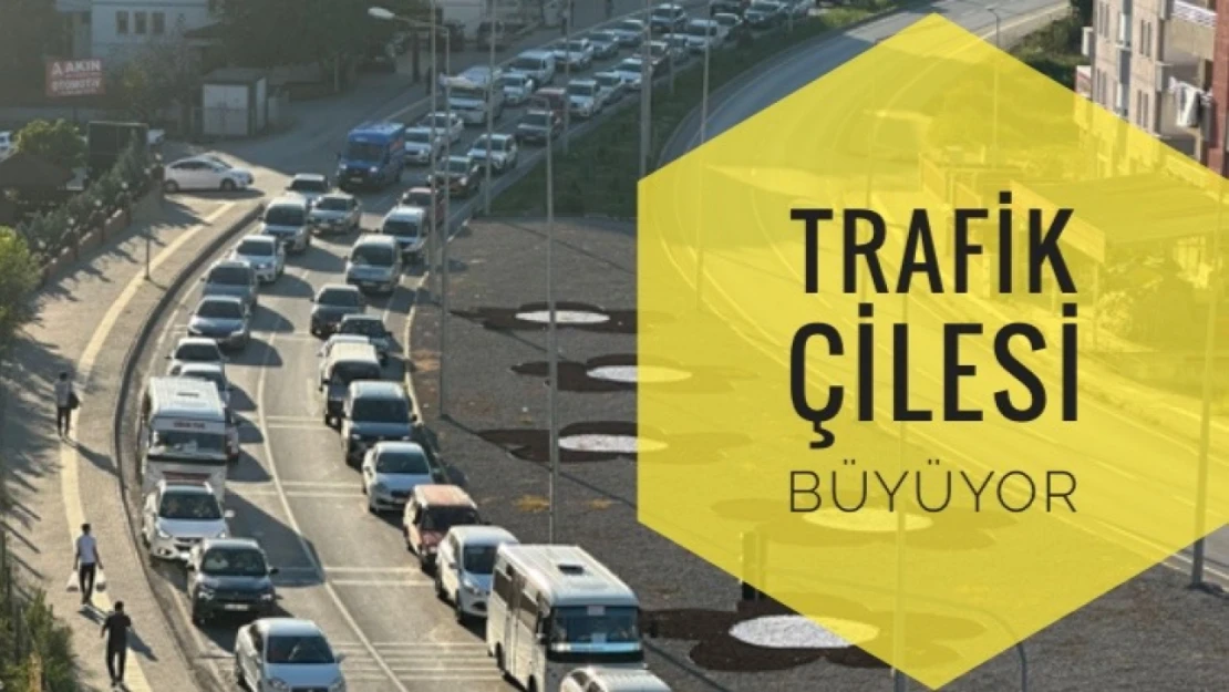 Bartın'da trafik çilesi büyüyor