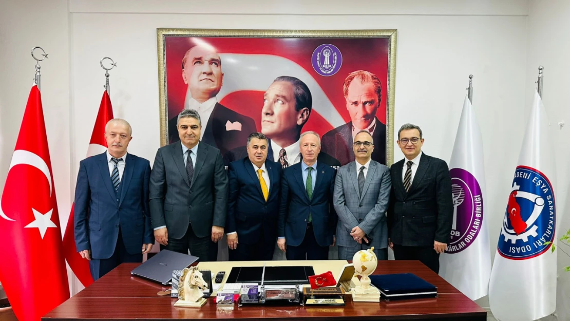 Bartın ESOB Başkanı Akdeniz Defterdarlık heyetini ağırladı