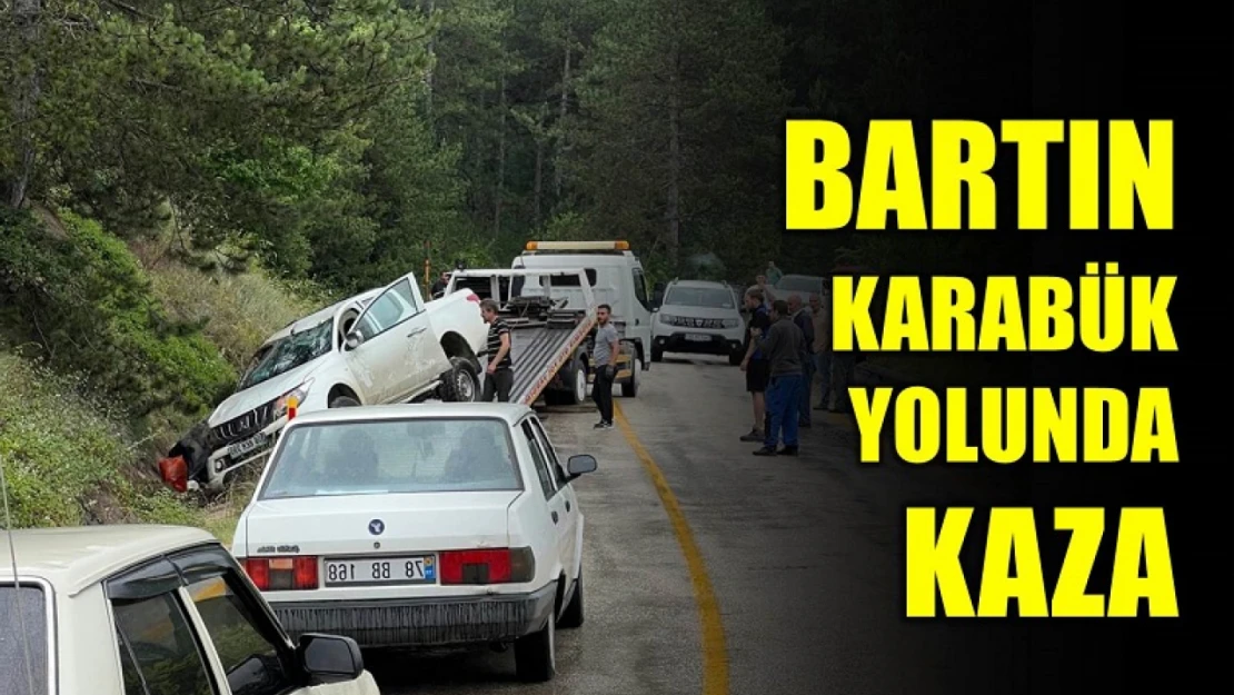 Bartın Karabük yolunda kaza