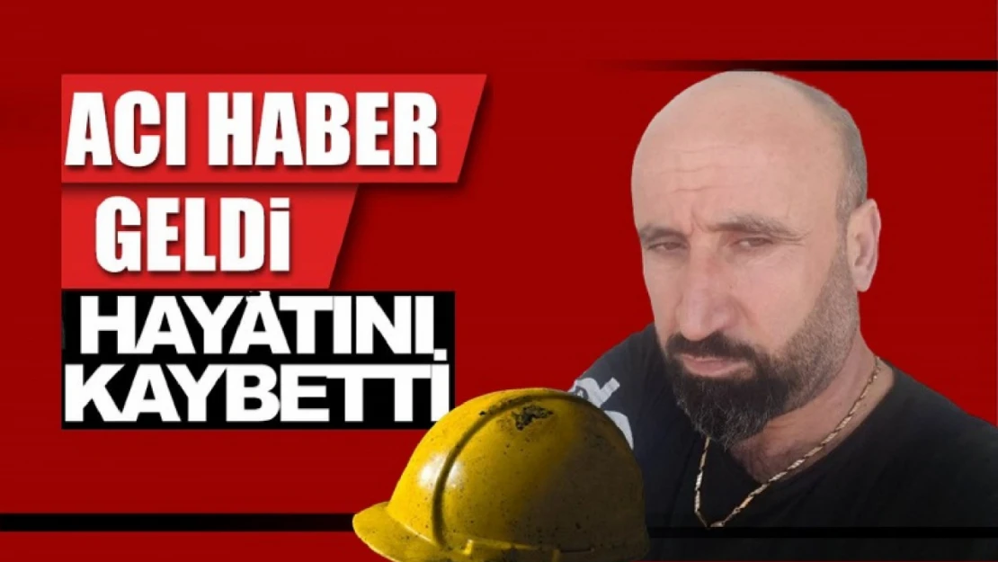 Bartınlı madenciden acı haber