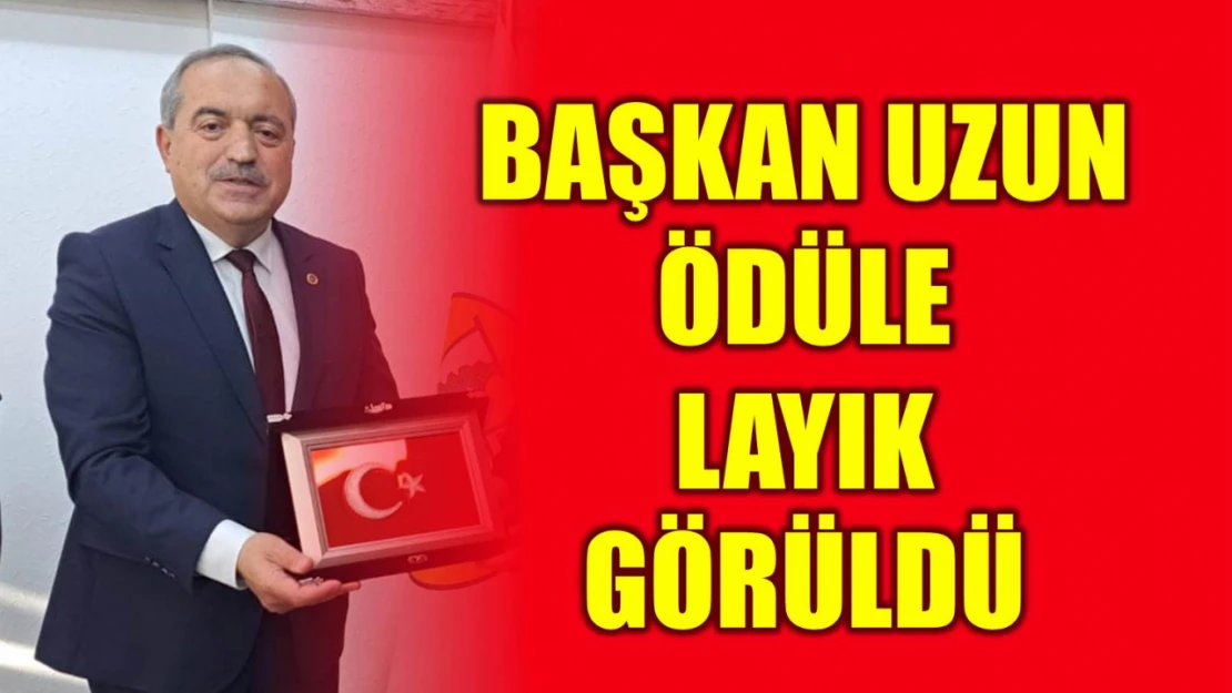 Başkan Uzun Yılın En'leri arasında yer aldı