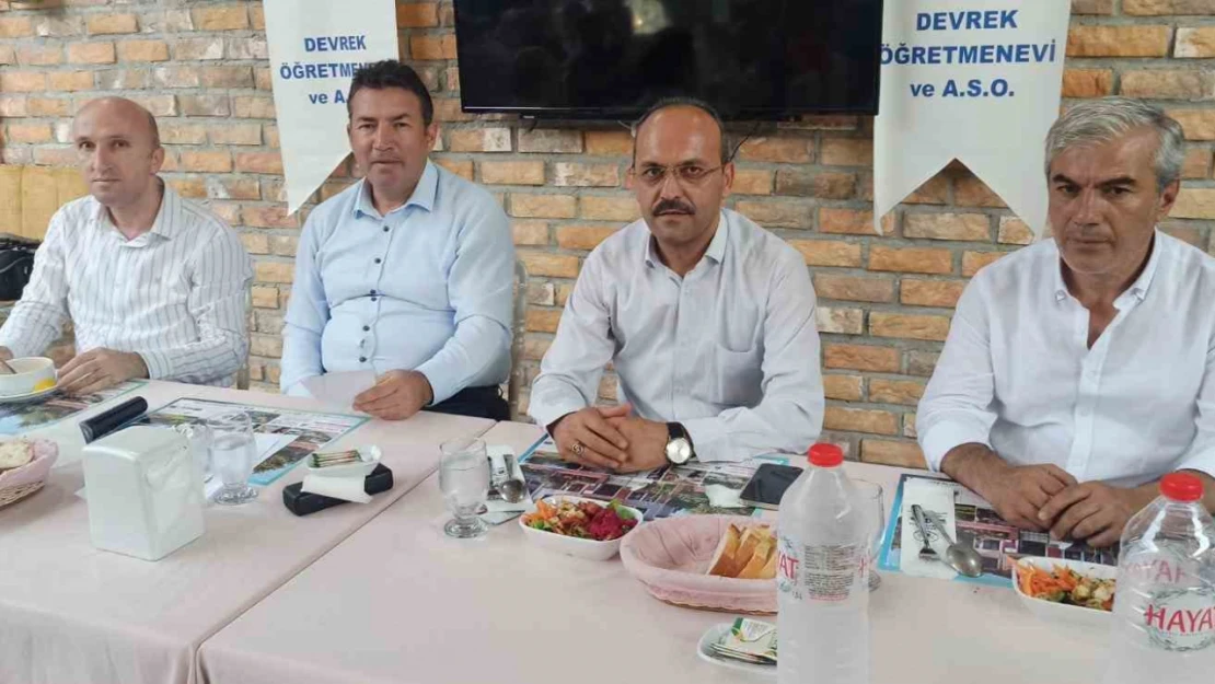 Başkan Ulupınar Devrek'te basın mensupları ile bir araya geldi