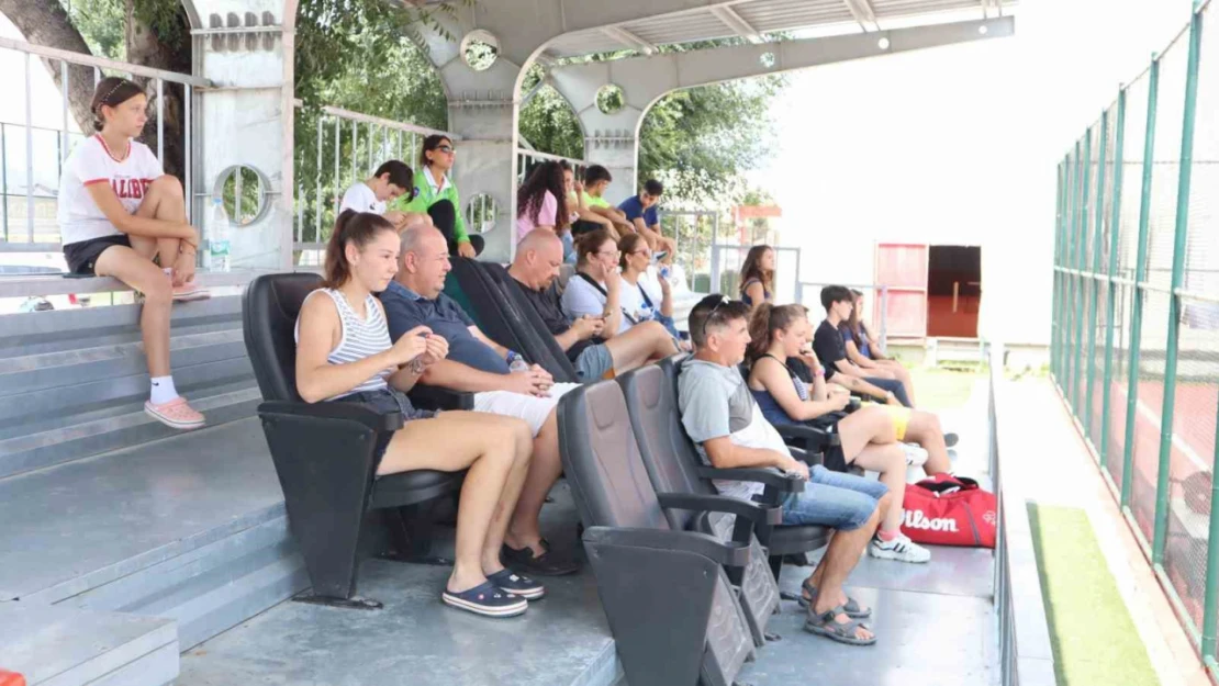 Bolu'da Ulusal Tenis Turnuvası başladı