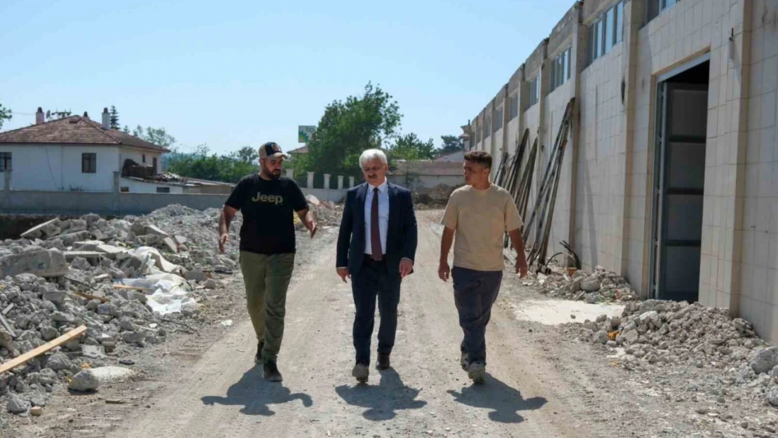 Bolu'da yeni AFAD binasının yapımına başlandı