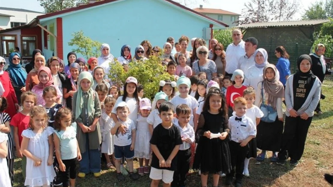 Çocuklara organik ve iyi tarım uygulamaları öğretildi