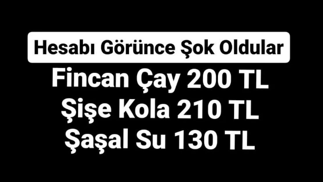 Dört Arkadaş Şokta, hesabı görünce gözlerine inanamadılar