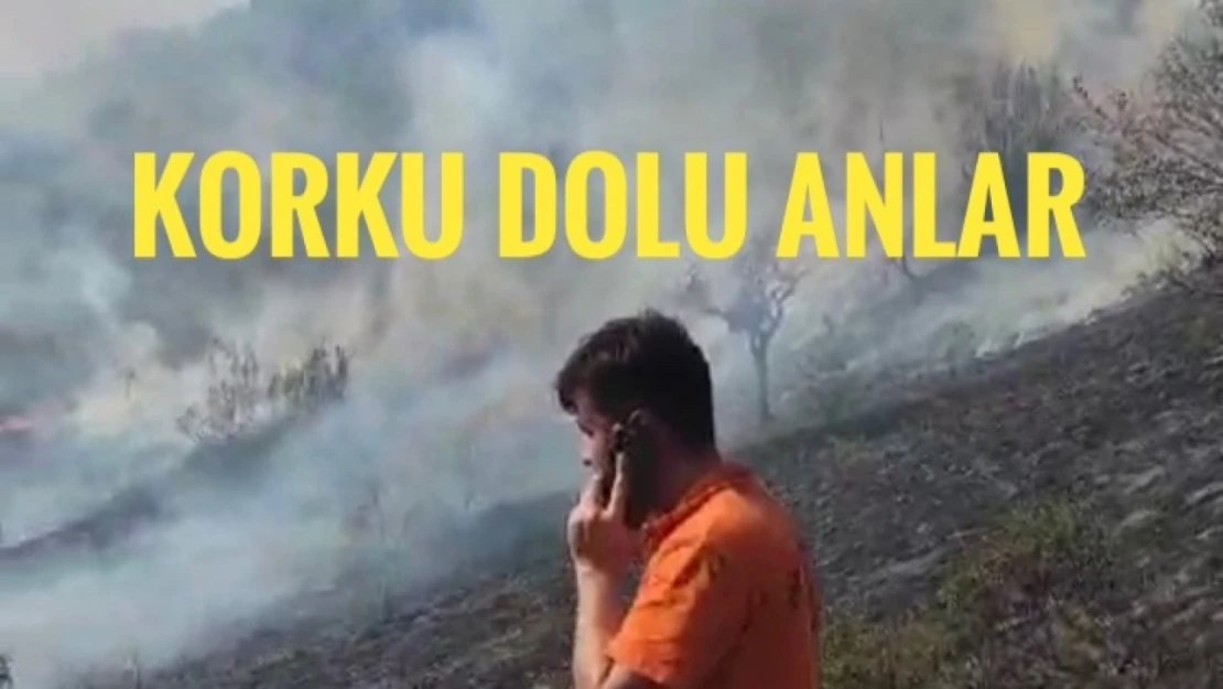 Dumanları gören oraya koştu