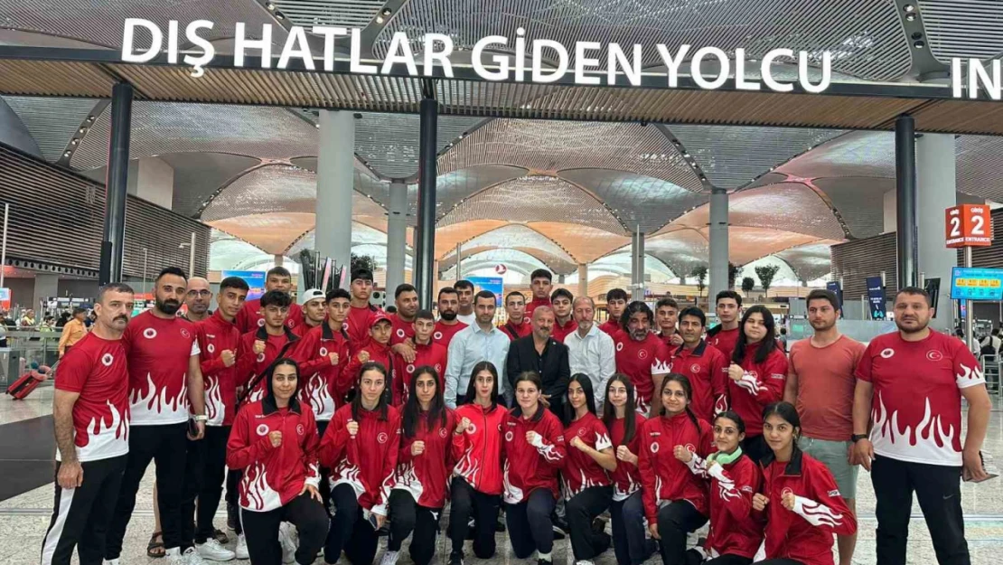 Muaythai Milli Takımı Kastamonu'dan ayrıldı