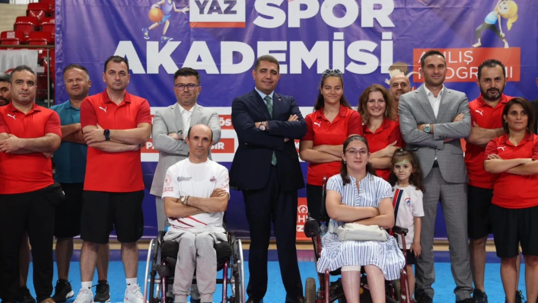 Düzce'de yaz spor akademisi açılışı yapıldı