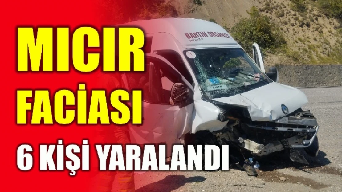 Feci kazada 6 kişi yaralandı