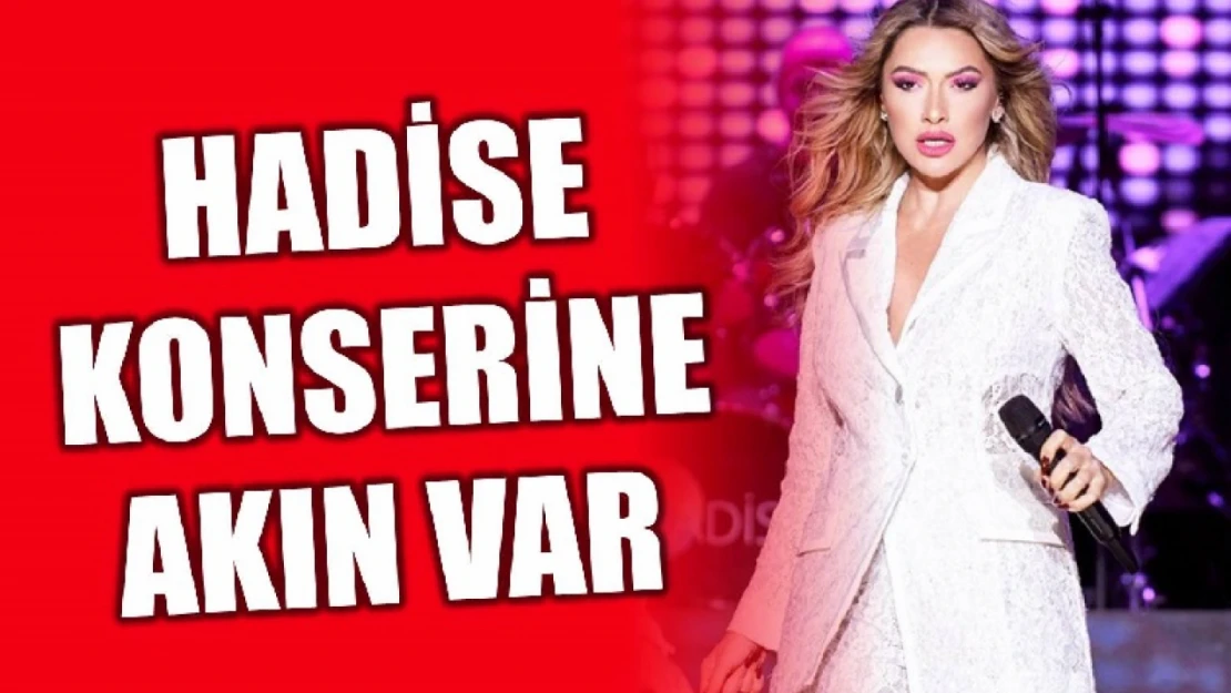 Gençler Hadise konserine koştu