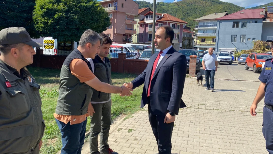 Kadiroğlu'dan, Kumluca Orman İşletme Şefliğine ziyaret