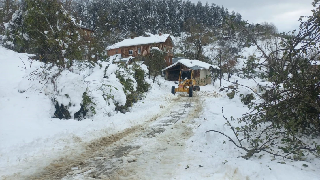 Kapanan 45 köy yolunda çalışmalar sürüyor