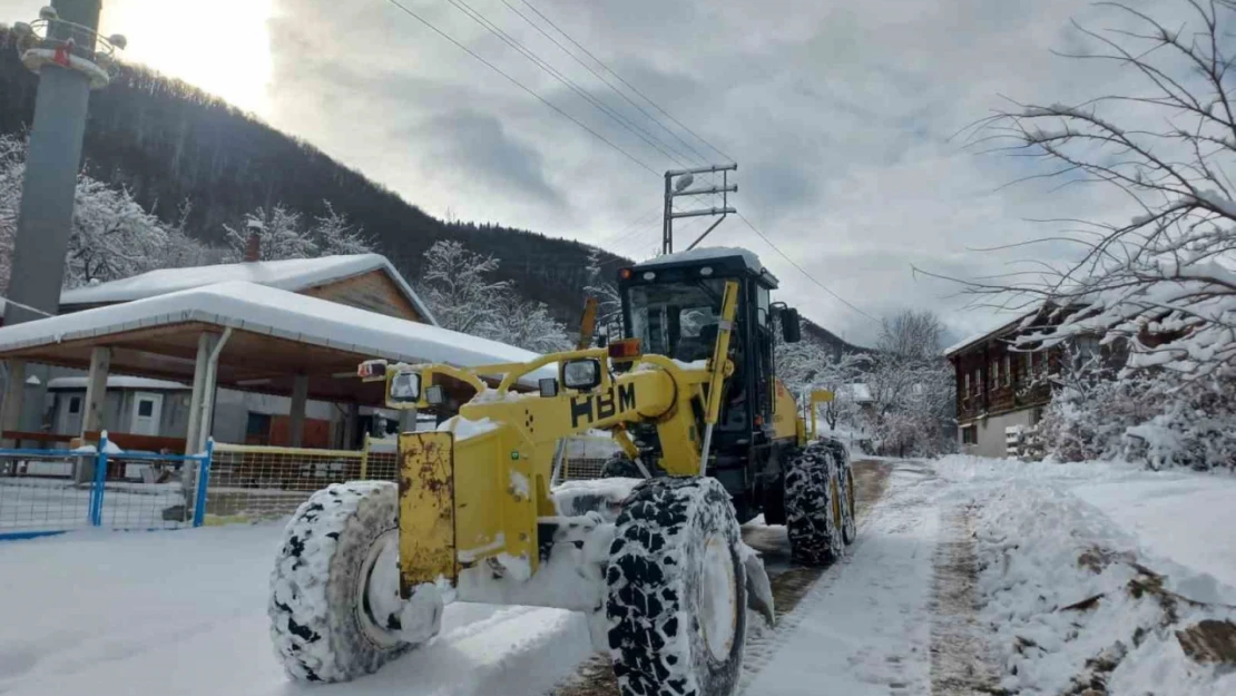 Kastamonu'da kapalı köy yolu sayısı 31'e düştü