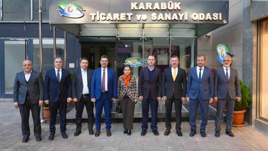 KBÜ Rektörü Kırışık'tan Karabük'te iş birliği görüşmeleri