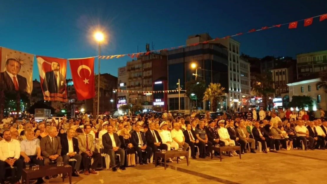 Kdz. Ereğli'de 15 Temmuz Demokrasi ve Milli Birlik Günü etkinlikleri