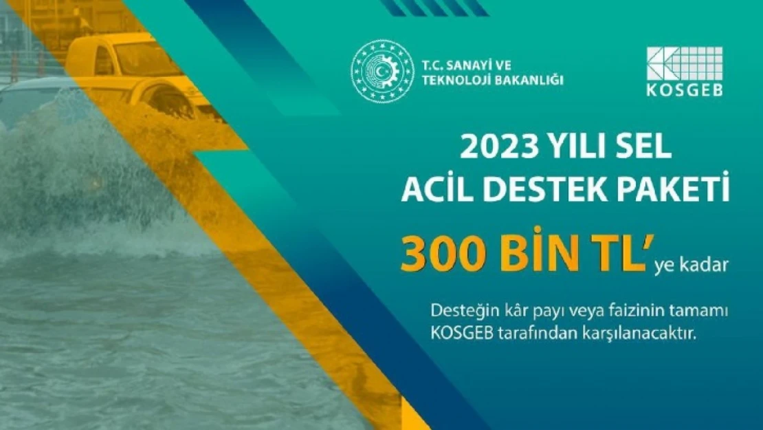 KOSGEB Acil Destek Kredisi devreye alındı