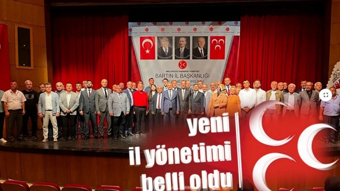 MHP'de yeni yönetim listesi belli oldu