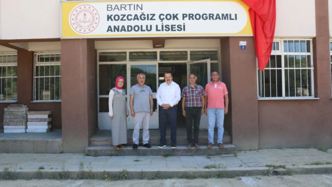 Müdür Acar'dan, Kozcağız Anadolu Lisesine ziyaret