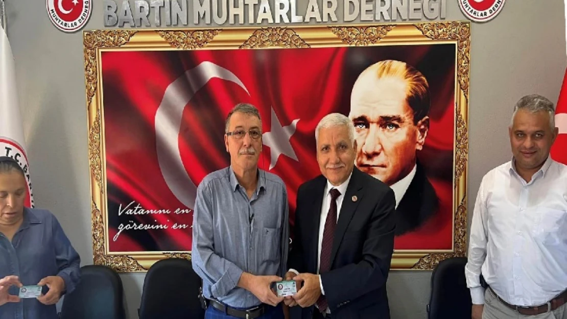 Muhtarlardan Bartınspor'a destek