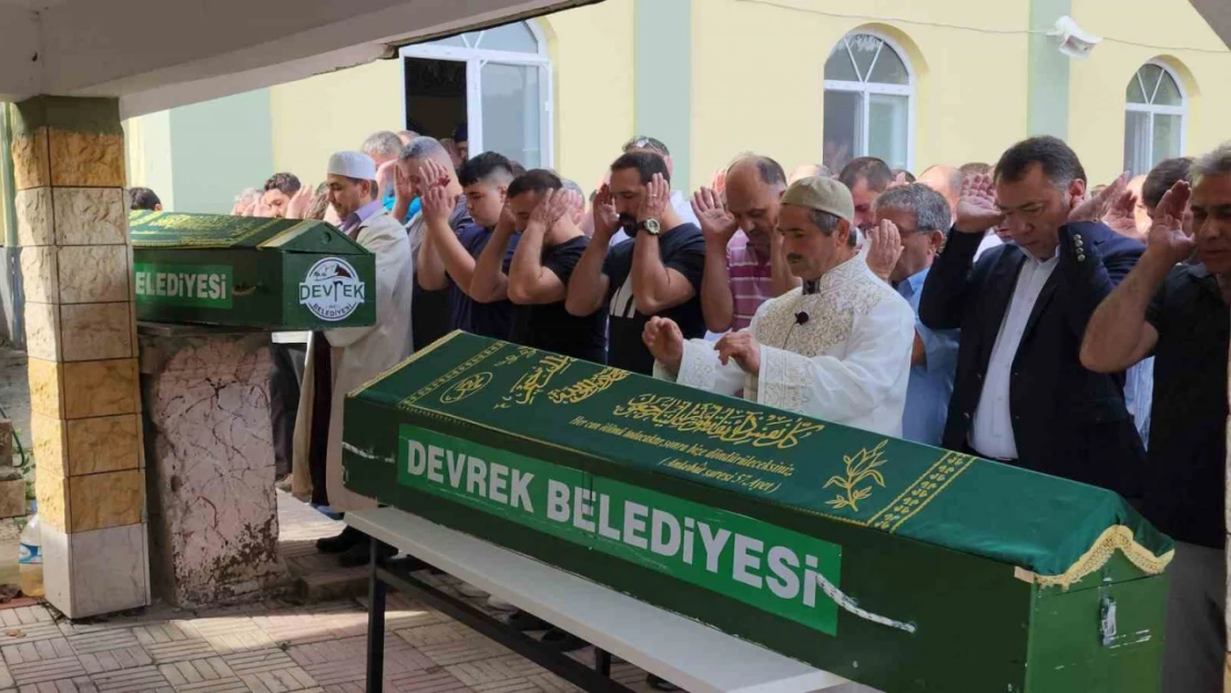 Ormanlık alanda öldürülen dayı ve yeğeni toprağa verildi