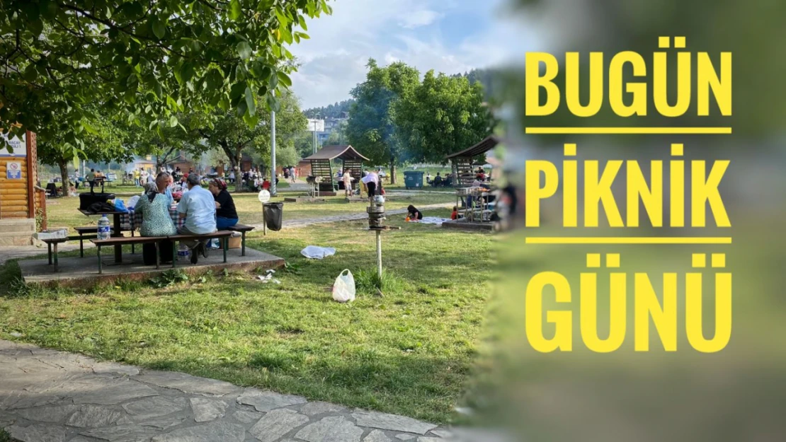 Piknik alanları doldu taştı