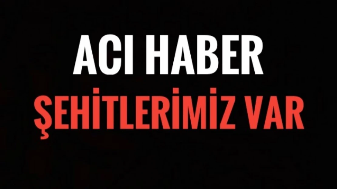 ŞEHİTLERİMİZ VAR!!!