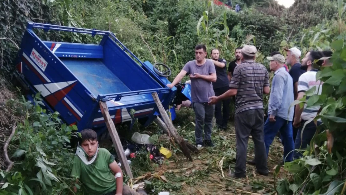 Tarım işçilerini taşıyan patpat devrildi