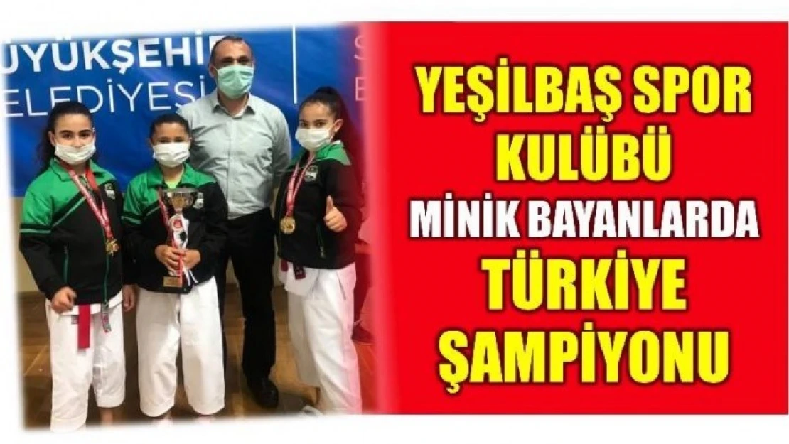 TÜRKİYE KARATE ŞAMPİYONASINDA ŞAMPİYON OLDULAR