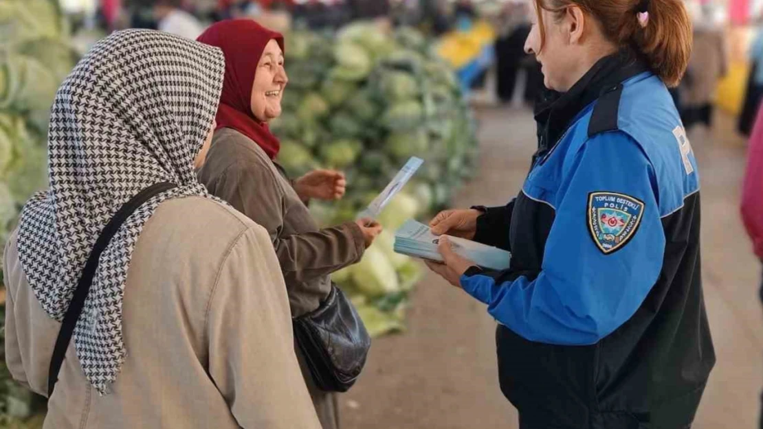 Vatandaşlara dolandırıcılık anlatıldı