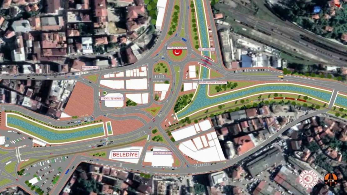 Zonguldak'ta çevre yolu ve yan kol bağlantıları trafiğe açıldı